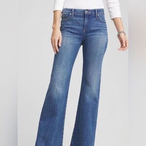 Chico's So Slimming Girlfriend Flare Jeans